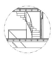 cirkel trap